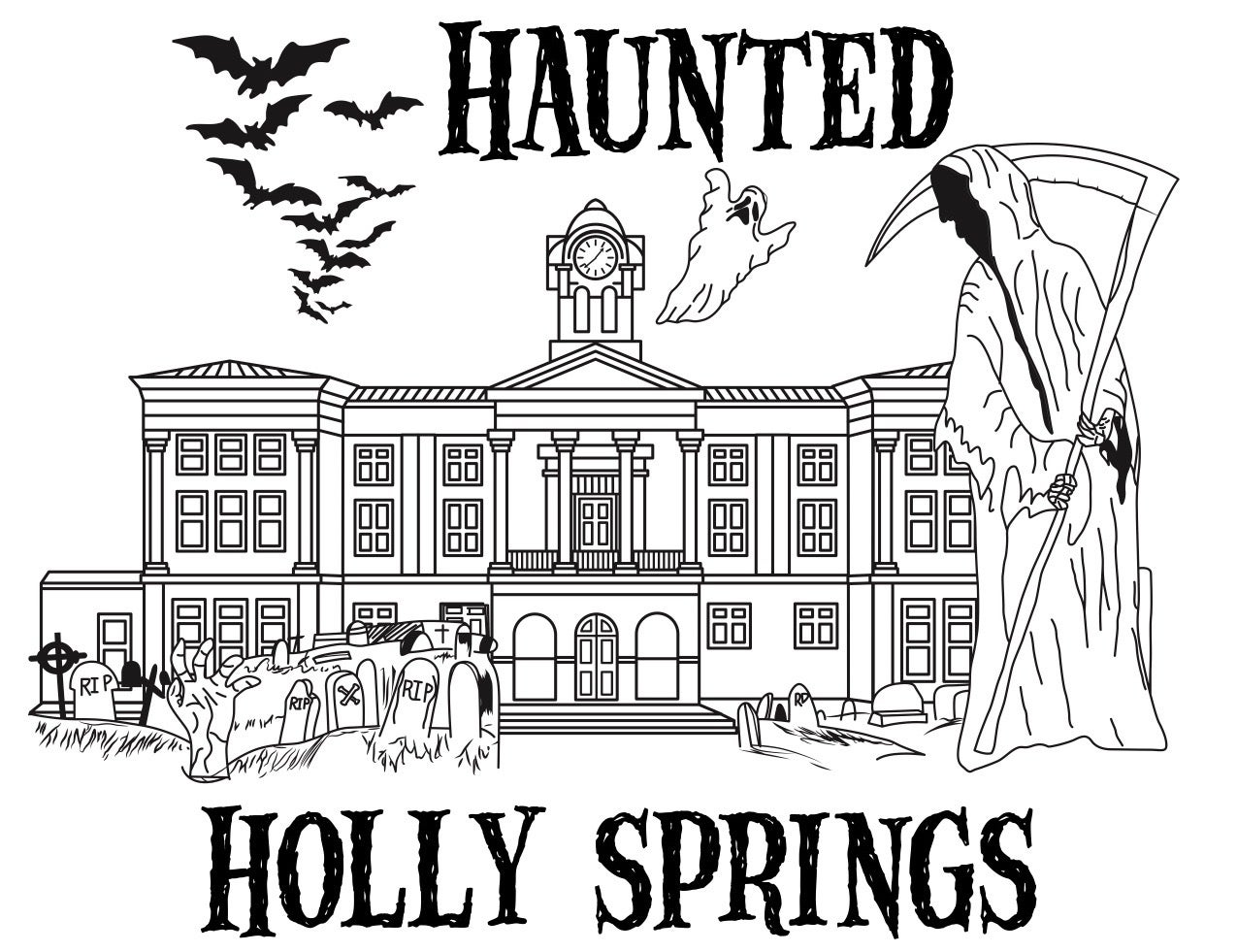 Come Walk the Haunted Streets of Old Holly Springs.....